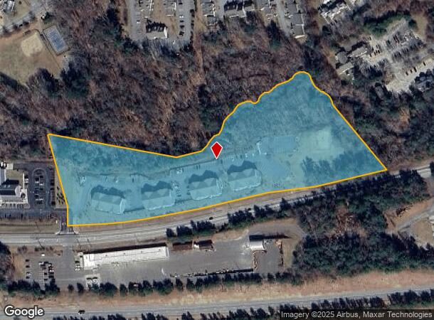 120 N Frontage Rd, Mansfield Center, CT Parcel Map