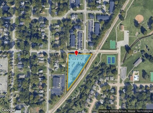  934 E Webster St, Springfield, MO Parcel Map