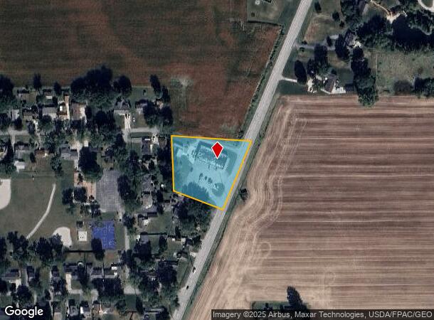  9875 S Dixie Hwy, Erie, MI Parcel Map