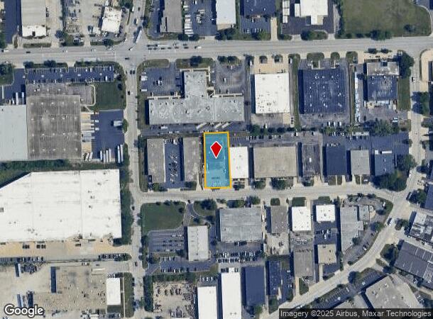  1470 W Bernard Dr, Addison, IL Parcel Map