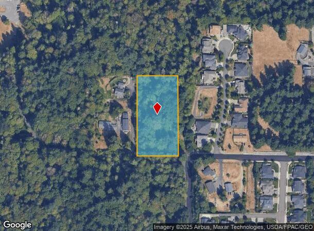  13Th St Se, Puyallup, WA Parcel Map