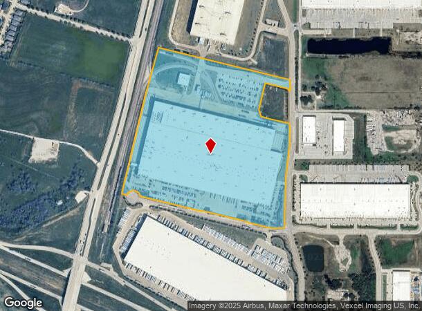 16201 Three Wide Dr, Fort Worth, TX Parcel Map