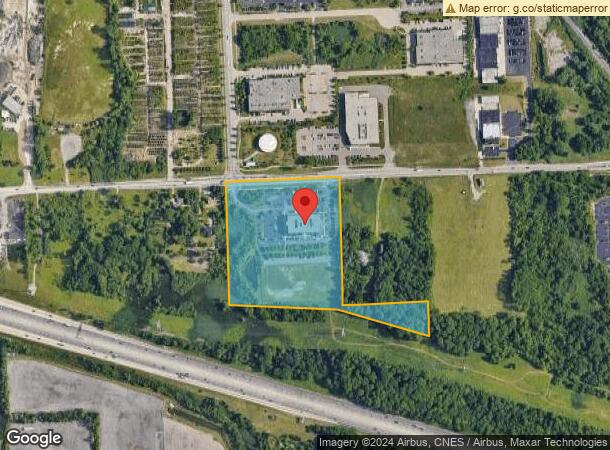  46325 W 12 Mile Rd, Novi, MI Parcel Map