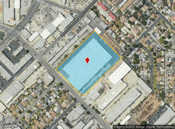  11077 Rush St, South El Monte, CA Parcel Map