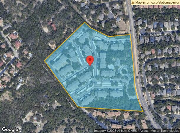  1540 W Bitters Rd, San Antonio, TX Parcel Map