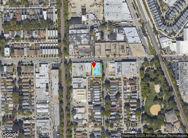 4539 W Addison St, Chicago, IL Parcel Map