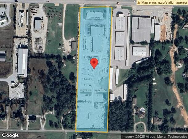  907 W Henri De Tonti Blvd, Tontitown, AR Parcel Map