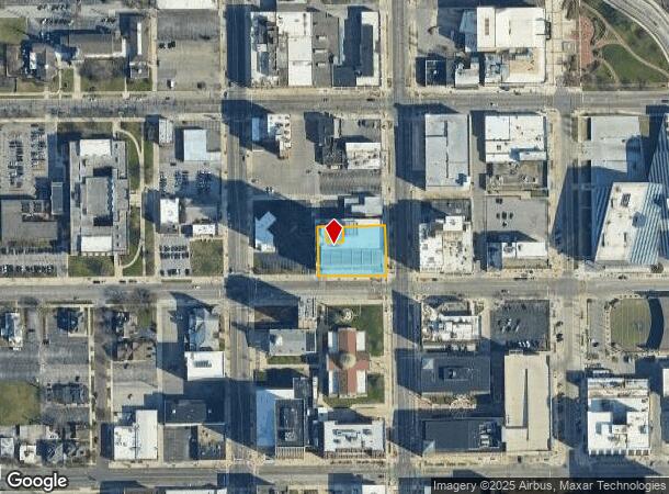 213 W Washington St, South Bend, IN Parcel Map