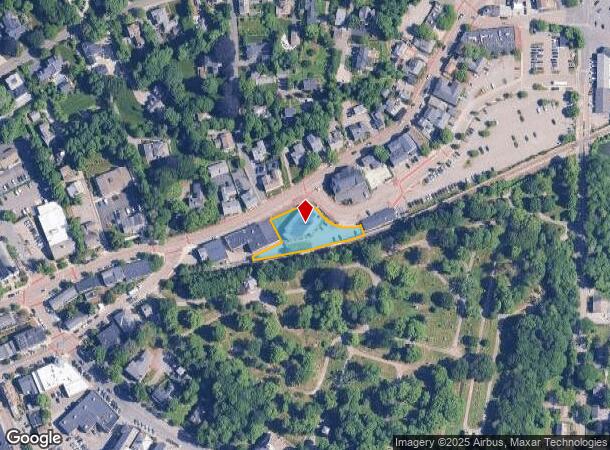  1 Station St, Hingham, MA Parcel Map