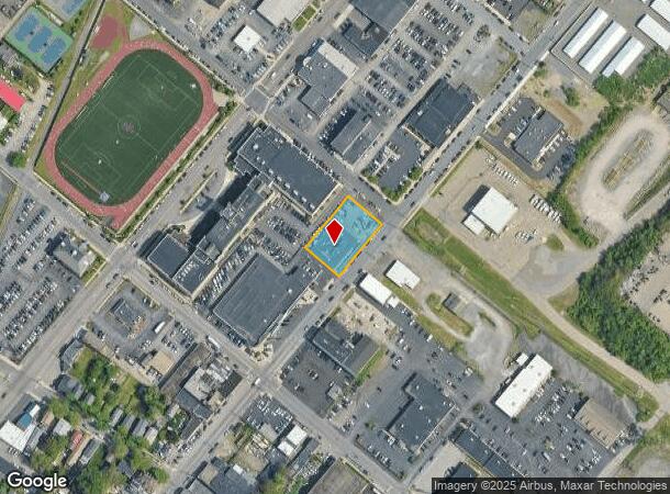  1035 N Washington Ave, Scranton, PA Parcel Map