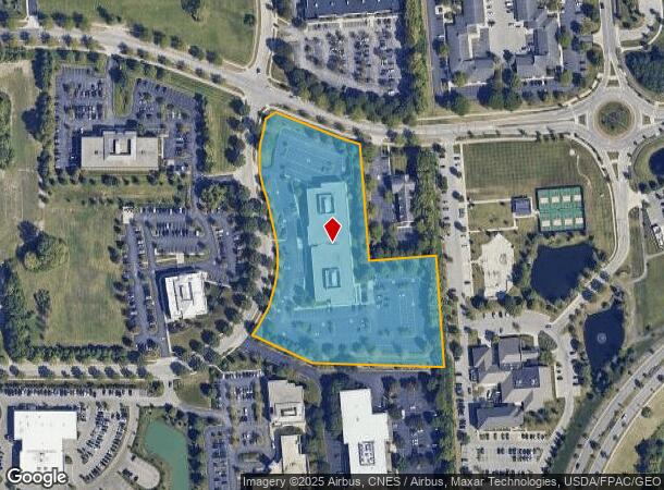  5747 Perimeter Dr, Dublin, OH Parcel Map