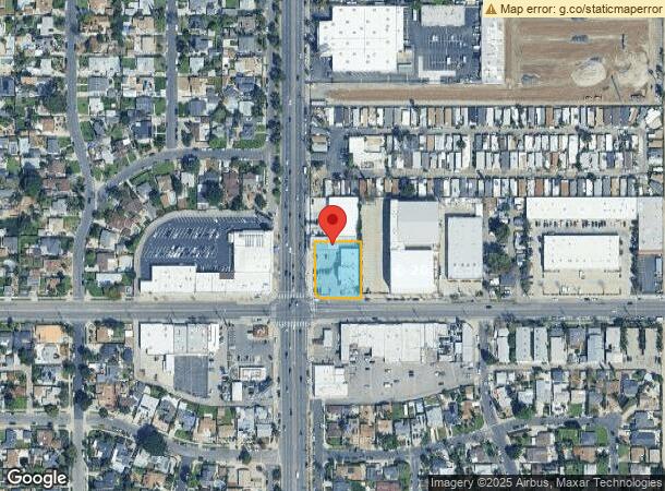  7600 Balboa Blvd, Van Nuys, CA Parcel Map