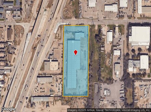 2020 E Grauwyler Rd, Irving, TX Parcel Map