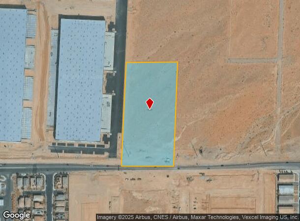 7610 Warm Springs Rd, Las Vegas, NV Parcel Map
