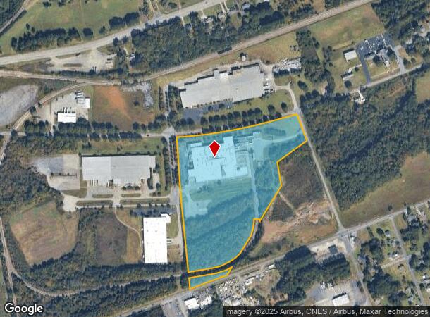  816 W Fieldcrest Rd, Eden, NC Parcel Map