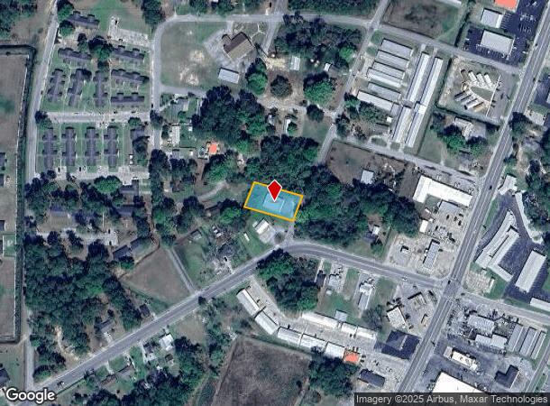 526 Luckie St, Baxley, GA Parcel Map