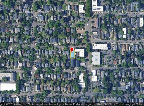  312 Ne Monroe St, Portland, OR Parcel Map