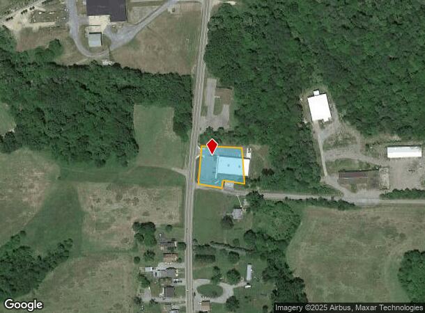  878 E East Brady Rd, Cowansville, PA Parcel Map