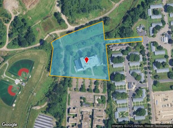 735 Palisade Ave, Bridgeport, CT Parcel Map