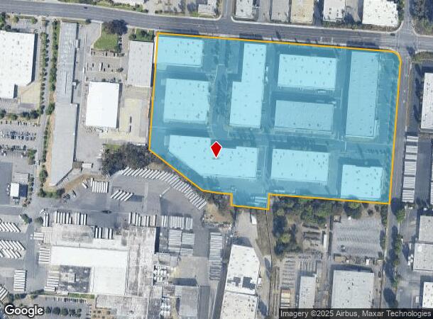  1001 Lawson St, City Of Industry, CA Parcel Map