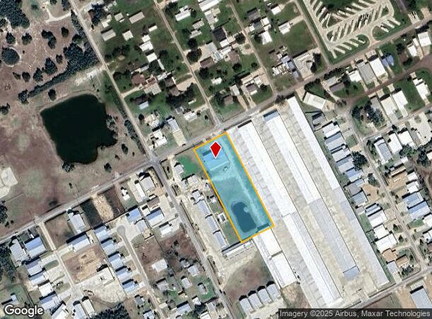 2575 W Harrison Ave N, Port O Connor, TX Parcel Map