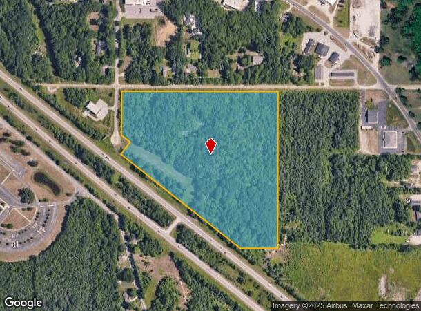  S Dangl Rd, Fruitport, MI Parcel Map