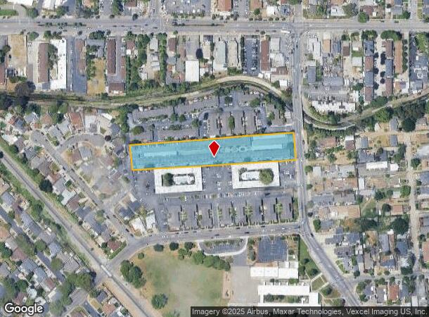 16913 Meekland Ave, Cherryland, CA Parcel Map