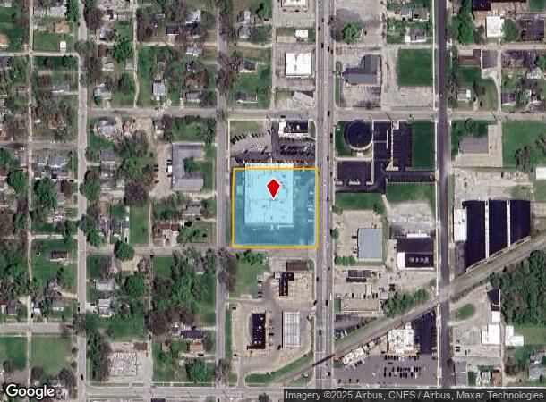  620 N Gilbert St, Danville, IL Parcel Map