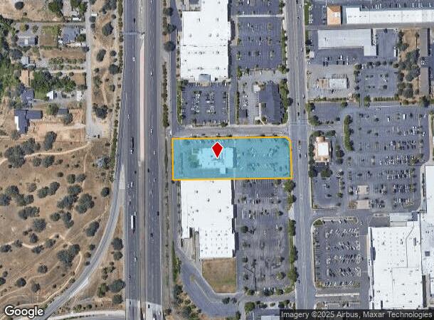  1300 Hilltop Dr, Redding, CA Parcel Map