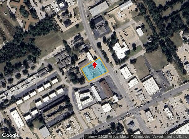 201 N Ridgeway Dr, Cleburne, TX Parcel Map