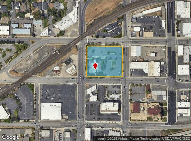 1520 W 3Rd Ave, Spokane, WA Parcel Map