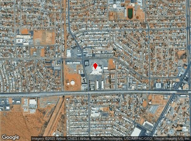  10060 Rushing Rd, El Paso, TX Parcel Map