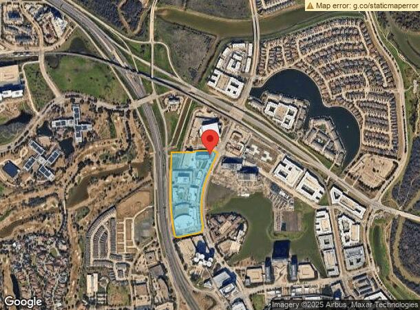  300 Las Colinas Blvd W, Irving, TX Parcel Map