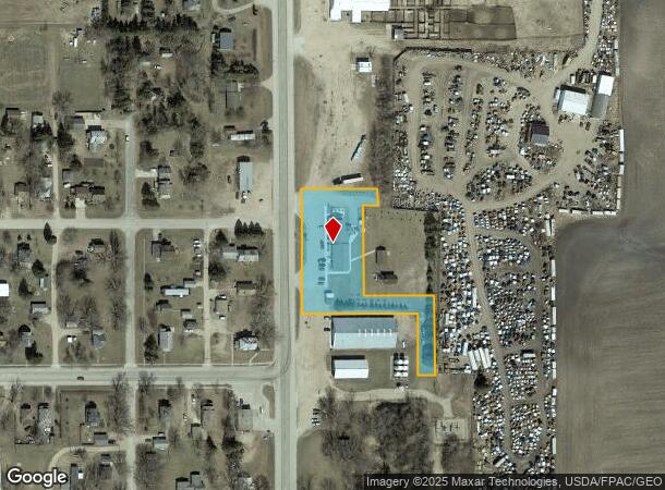  18 N Borud St, Winger, MN Parcel Map