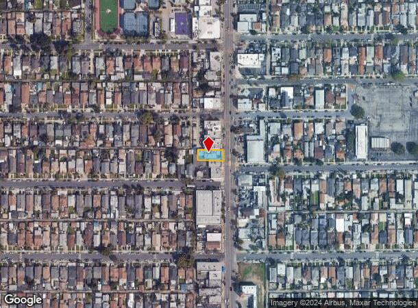  5165 S Vermont Ave, Los Angeles, CA Parcel Map