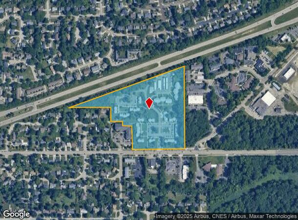 1290 Deer Path Ln, East Lansing, MI Parcel Map