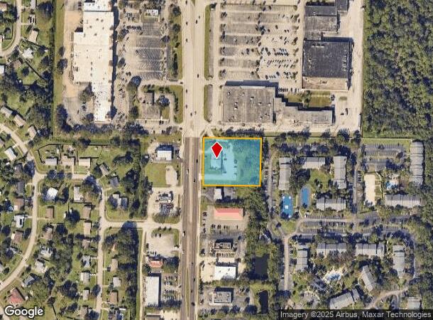  4805 Babcock St Ne, Palm Bay, FL Parcel Map