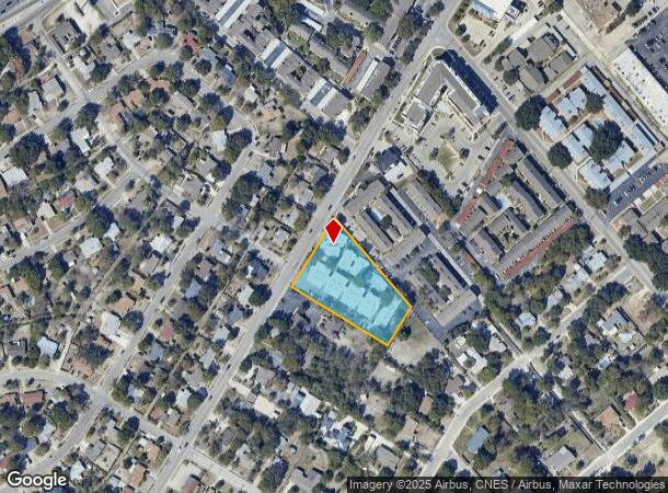 3102 Hillcrest Dr, San Antonio, TX Parcel Map