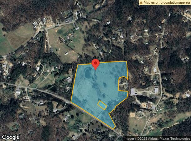  191 Oak Hill Rd, Morganton, GA Parcel Map