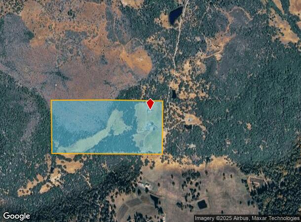22355 Lawrence Rd, Fiddletown, CA Parcel Map