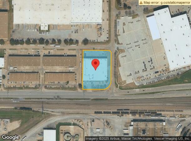  2251 E Division St, Arlington, TX Parcel Map