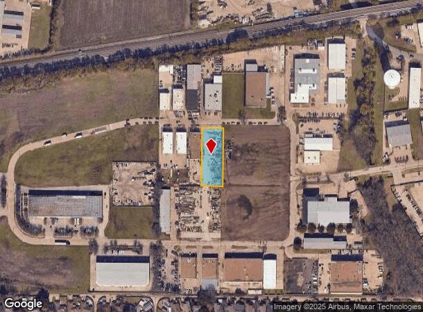  2806 Singleton St, Rowlett, TX Parcel Map