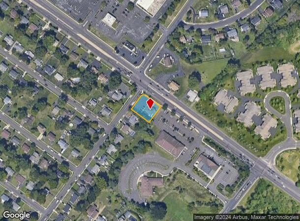  1410 W Street Rd, New Hope, PA Parcel Map