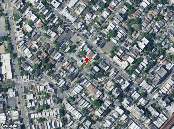  1552 Parker St, Bronx, NY Parcel Map