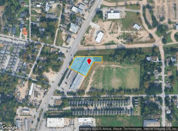  9610 Jensen Dr, Houston, TX Parcel Map
