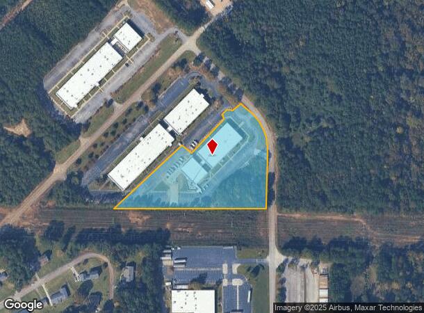 1233 Og Skinner Dr, West Point, GA Parcel Map
