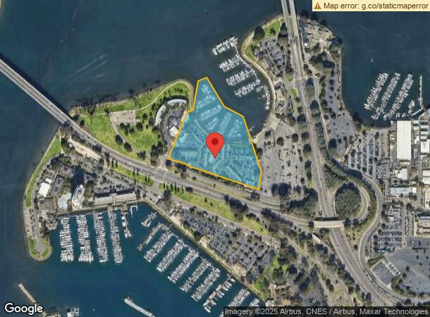  1710 W Mission Bay Dr, San Diego, CA Parcel Map