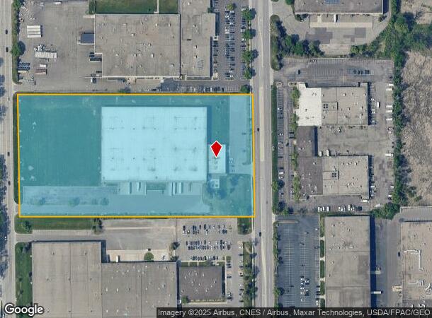 7509 Boone Ave N, Minneapolis, MN Parcel Map
