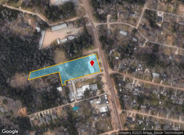 3503 N Frazier St, Conroe, TX Parcel Map