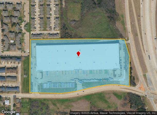 2010 January Ln, Grand Prairie, TX Parcel Map